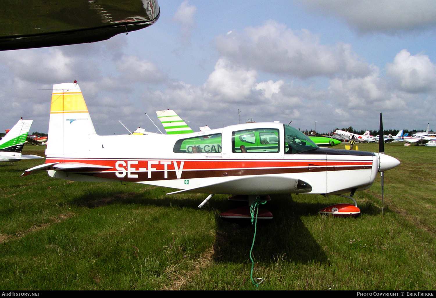 Aircraft Photo of SE-FTV | American AA-5A Traveler | AirHistory.net #523392