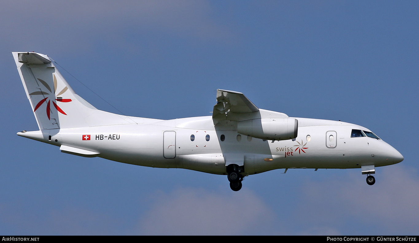 Aircraft Photo of HB-AEU | Fairchild Dornier 328-310 328JET | Swiss Jet | AirHistory.net #523401