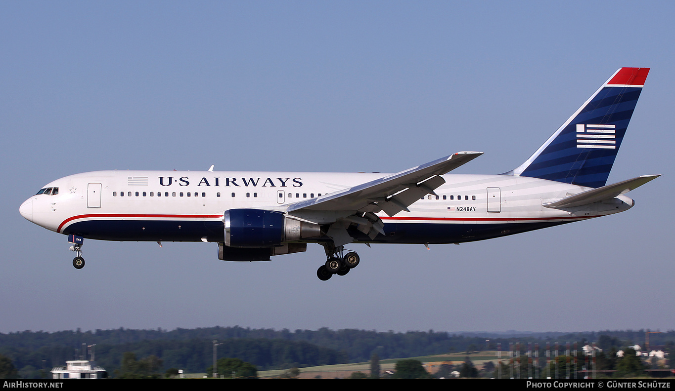 Aircraft Photo of N248AY | Boeing 767-201/ER | US Airways | AirHistory.net #523402