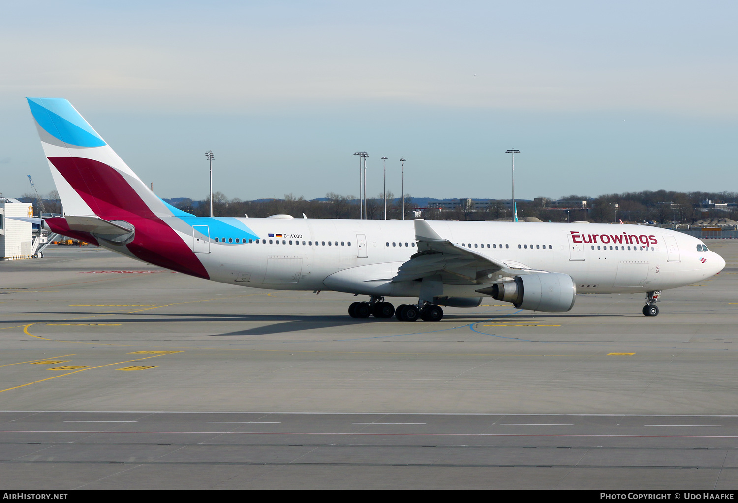 Aircraft Photo of D-AXGD | Airbus A330-203 | Eurowings | AirHistory.net #523441