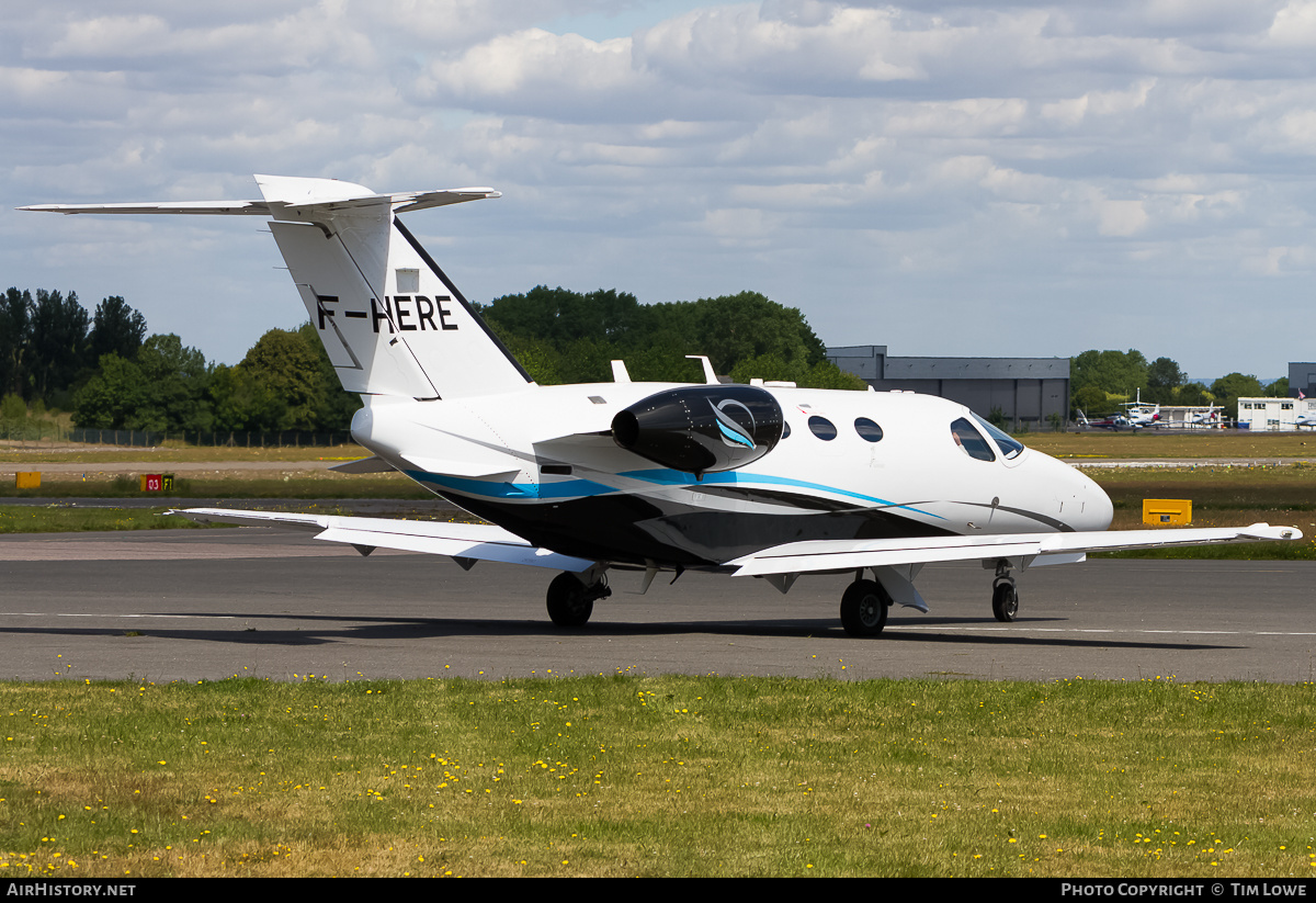 Aircraft Photo of F-HERE | Cessna 510 Citation Mustang | AirHistory.net #523446