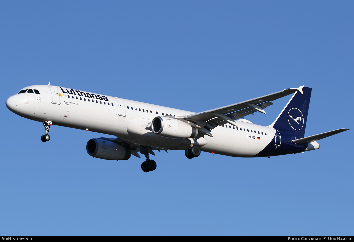 Aircraft Photo of D-AIRD | Airbus A321-131 | Lufthansa | AirHistory.net #523448