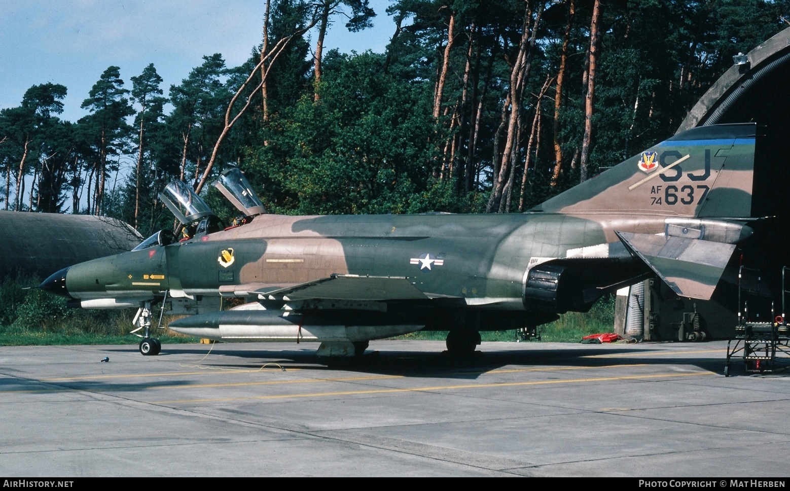 Aircraft Photo of 74-1637 / AF74-637 | McDonnell Douglas F-4E Phantom II | USA - Air Force | AirHistory.net #523451