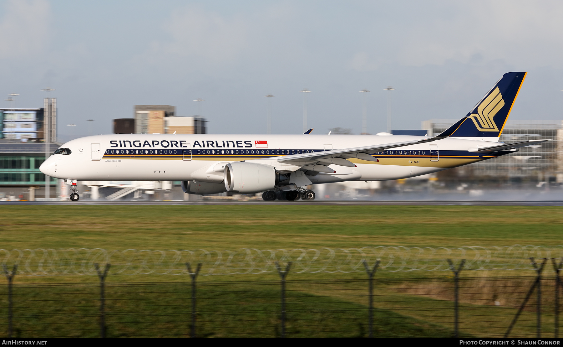 Aircraft Photo of 9V-SJC | Airbus A350-941 | Singapore Airlines | AirHistory.net #523457