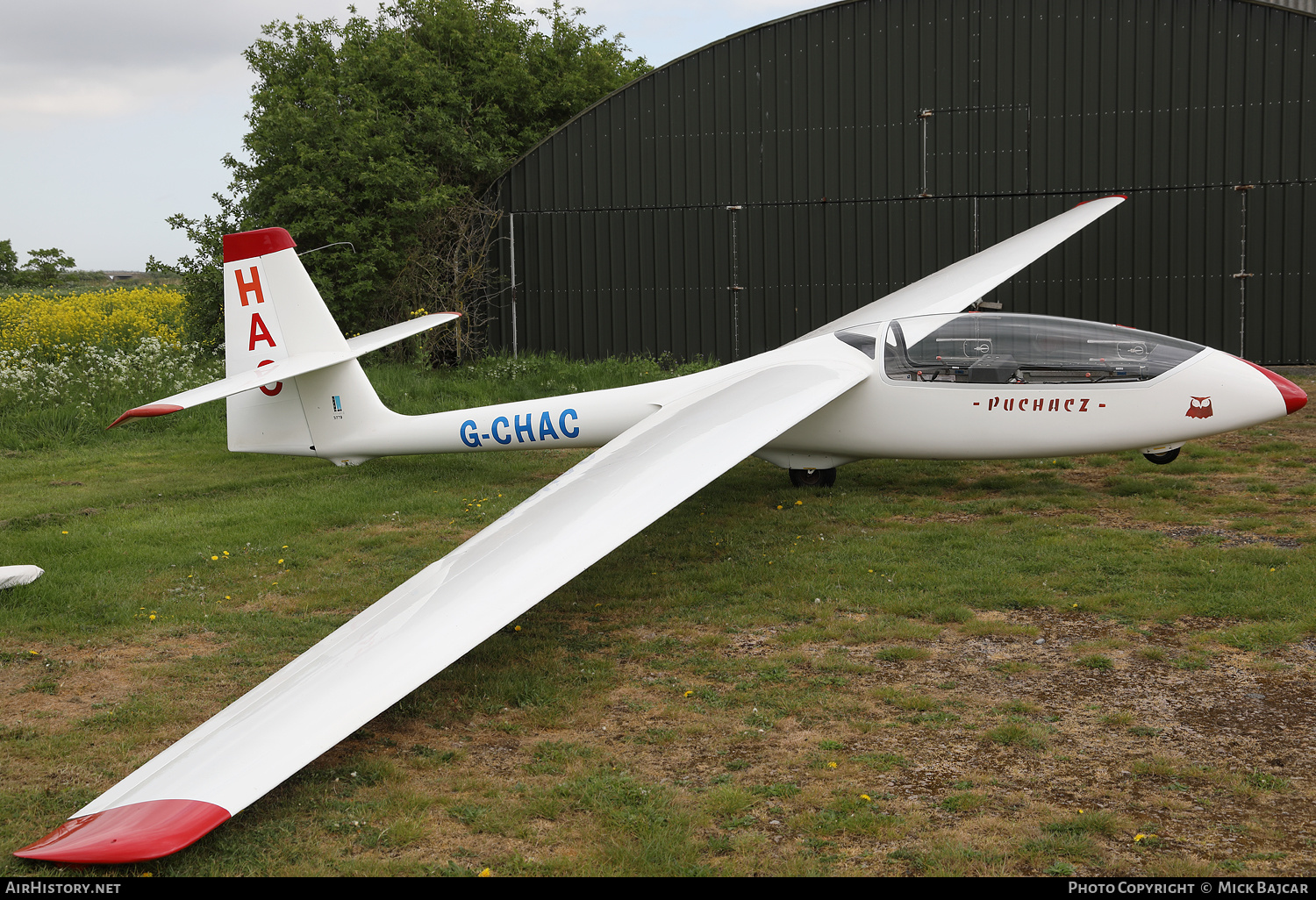 Aircraft Photo of G-CHAC | PZL-Bielsko SZD-50-3 Puchacz | AirHistory.net #523485