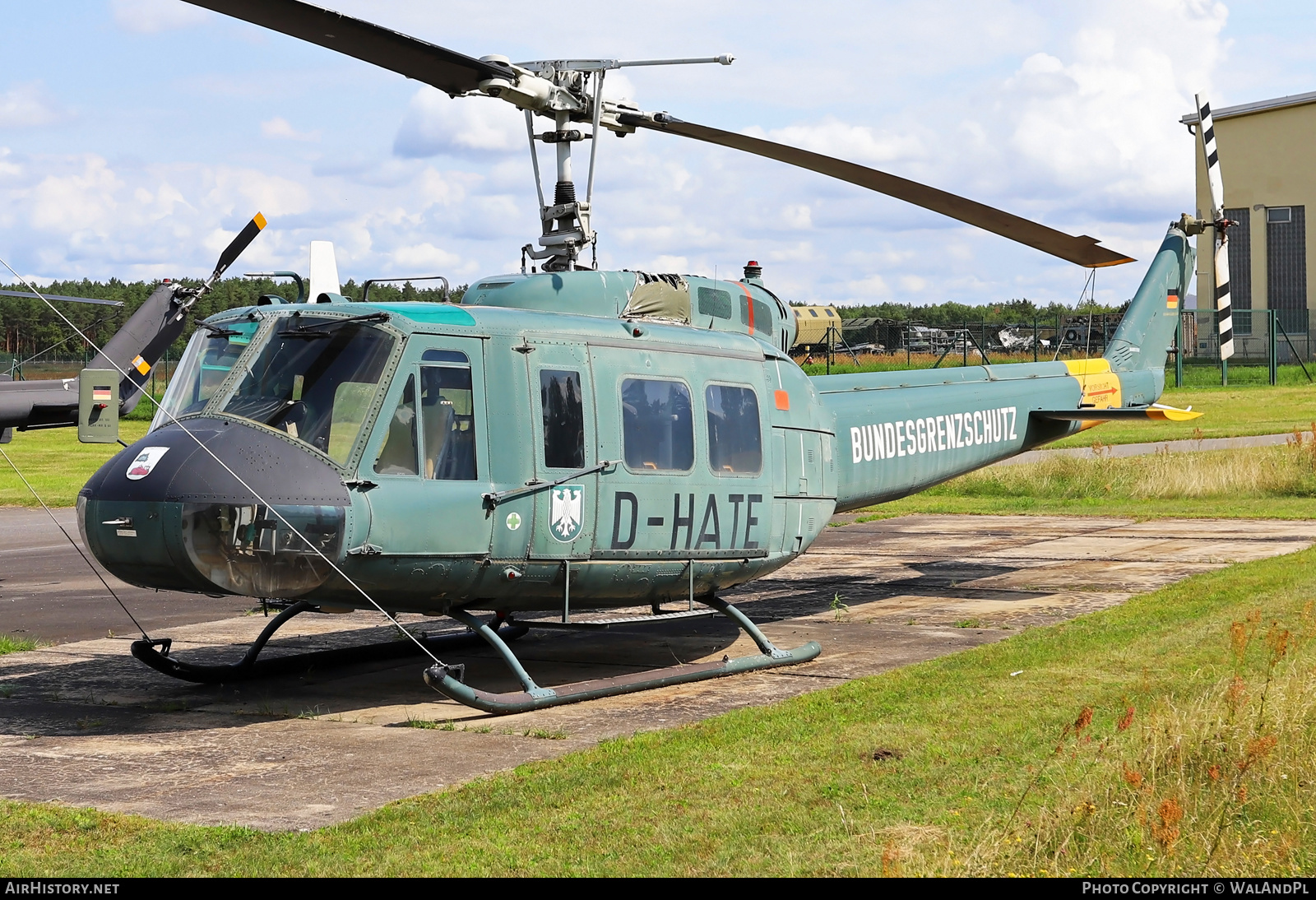Aircraft Photo of D-HATE | Bell UH-1D Iroquois | Bundesgrenzschutz | AirHistory.net #523486