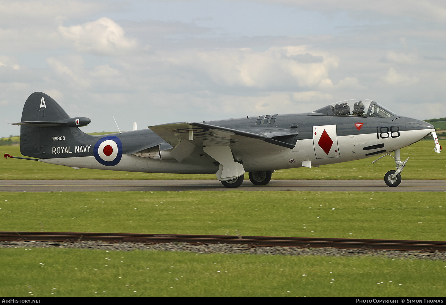 Aircraft Photo of WV908 | Hawker Sea Hawk FGA6 | UK - Navy | AirHistory.net #523497