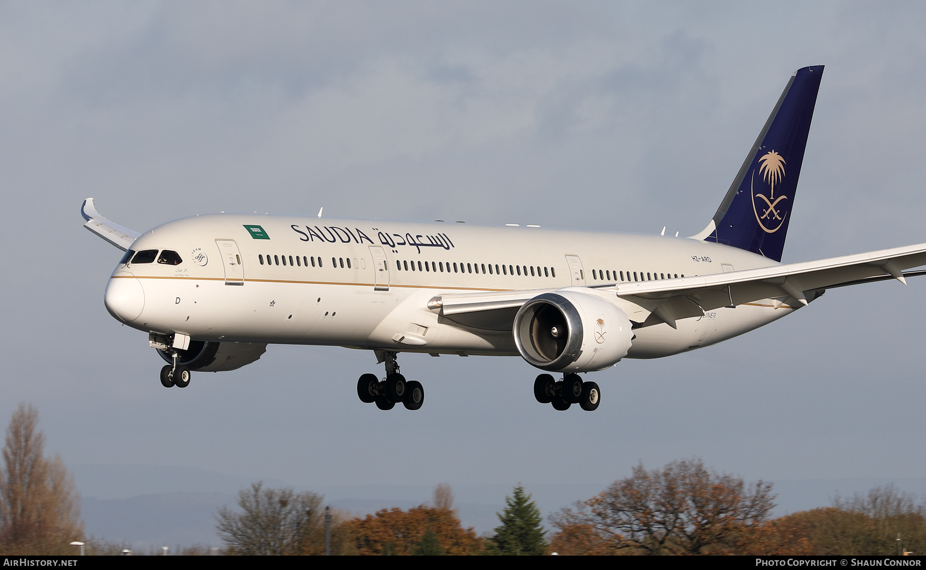 Aircraft Photo of HZ-ARD | Boeing 787-9 Dreamliner | Saudia - Saudi Arabian Airlines | AirHistory.net #523512