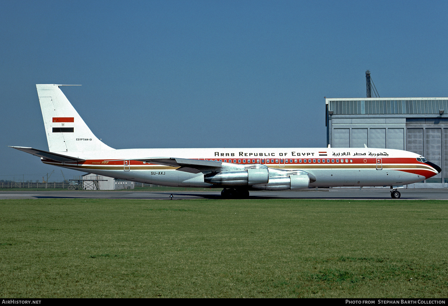 Aircraft Photo of SU-AXJ | Boeing 707-366C | Arab Republic of Egypt | AirHistory.net #523517