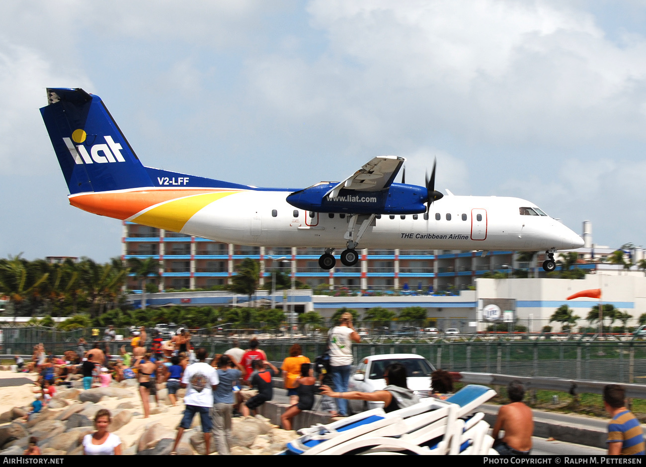 Aircraft Photo of V2-LFF | De Havilland Canada DHC-8-311 Dash 8 | LIAT - Leeward Islands Air Transport | AirHistory.net #523538