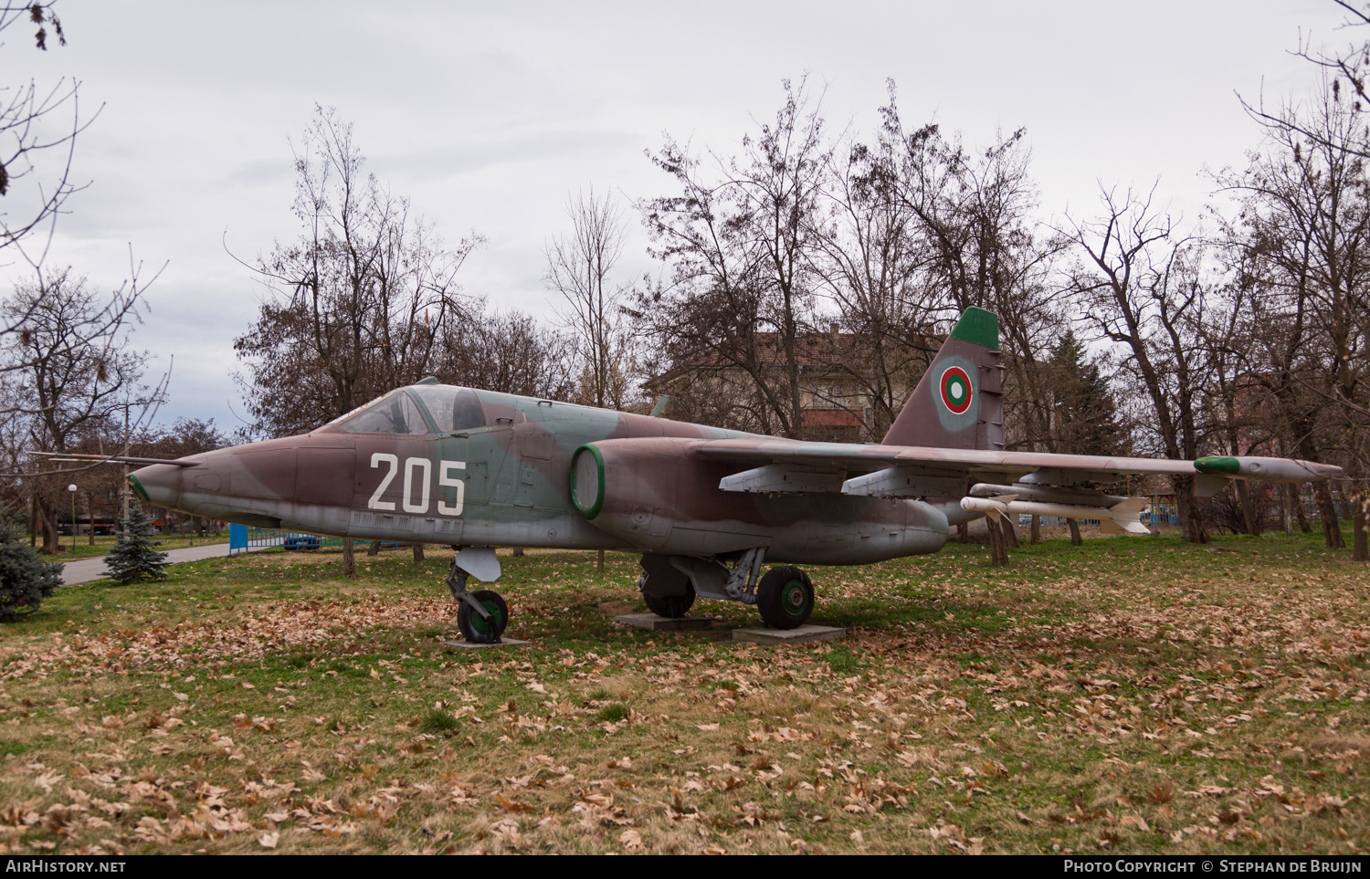 Aircraft Photo of 205 | Sukhoi Su-25K | Bulgaria - Air Force | AirHistory.net #523539