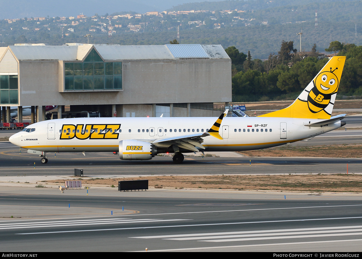 Aircraft Photo of SP-RZF | Boeing 737-8200 Max 200 | Buzz | AirHistory.net #523547