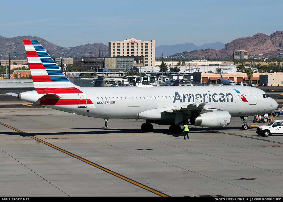 Aircraft Photo of N663AW | Airbus A320-232 | American Airlines | AirHistory.net #523572
