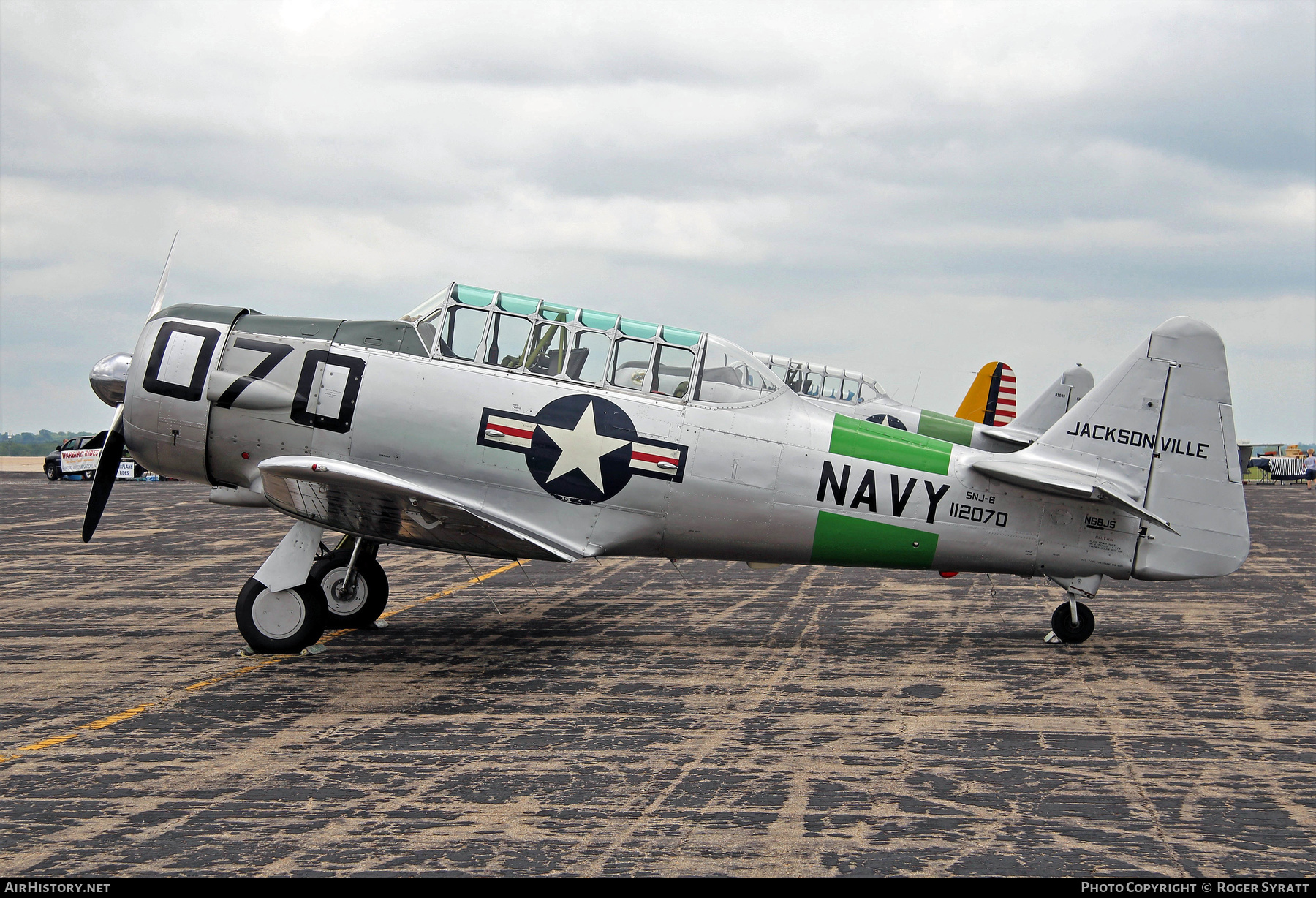 Aircraft Photo of N68JS / 112070 | North American AT-6F Texan | USA - Navy | AirHistory.net #523597