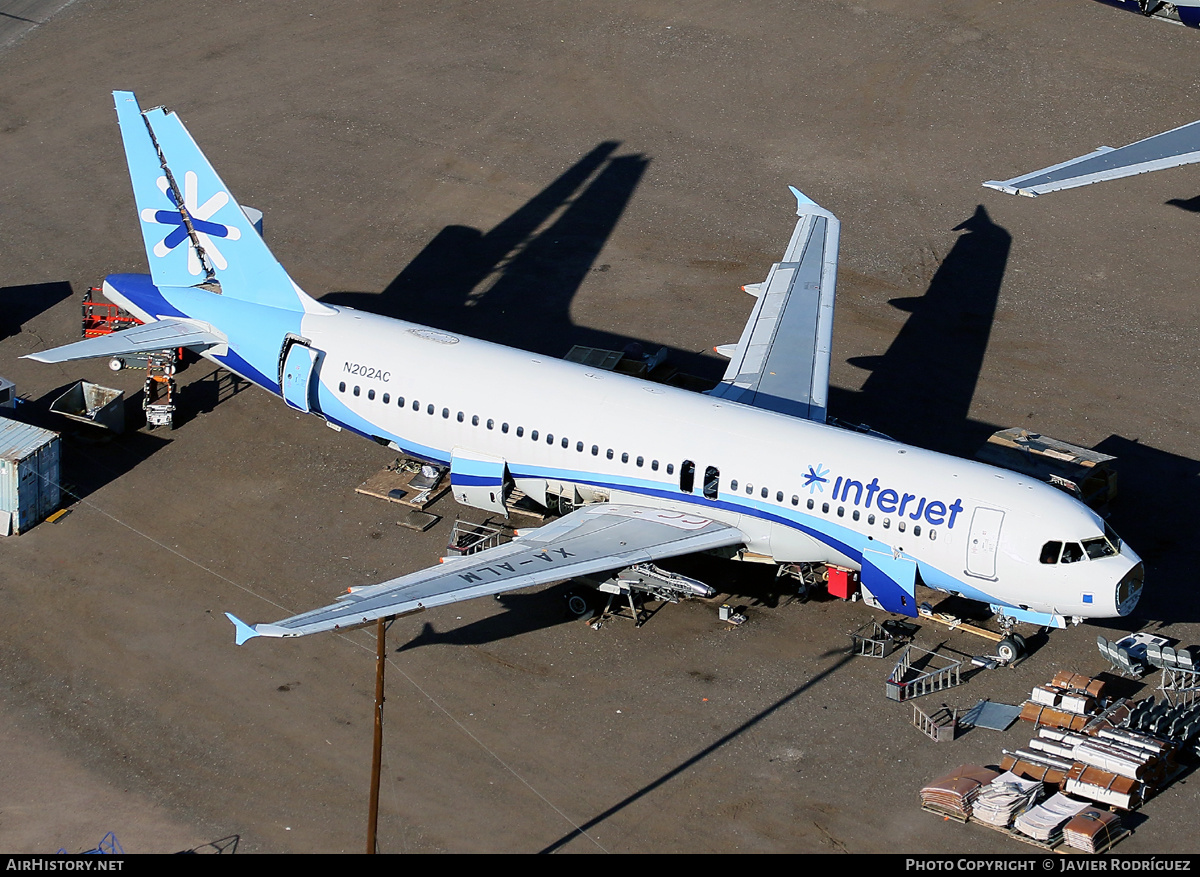 Aircraft Photo of N202AC | Airbus A320-214 | Interjet | AirHistory.net #523602
