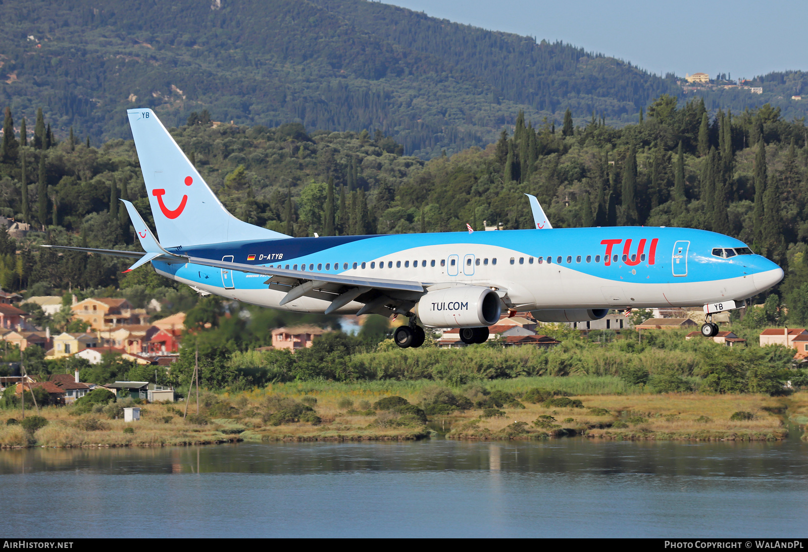 Aircraft Photo of D-ATYB | Boeing 737-8K5 | TUI | AirHistory.net #523604