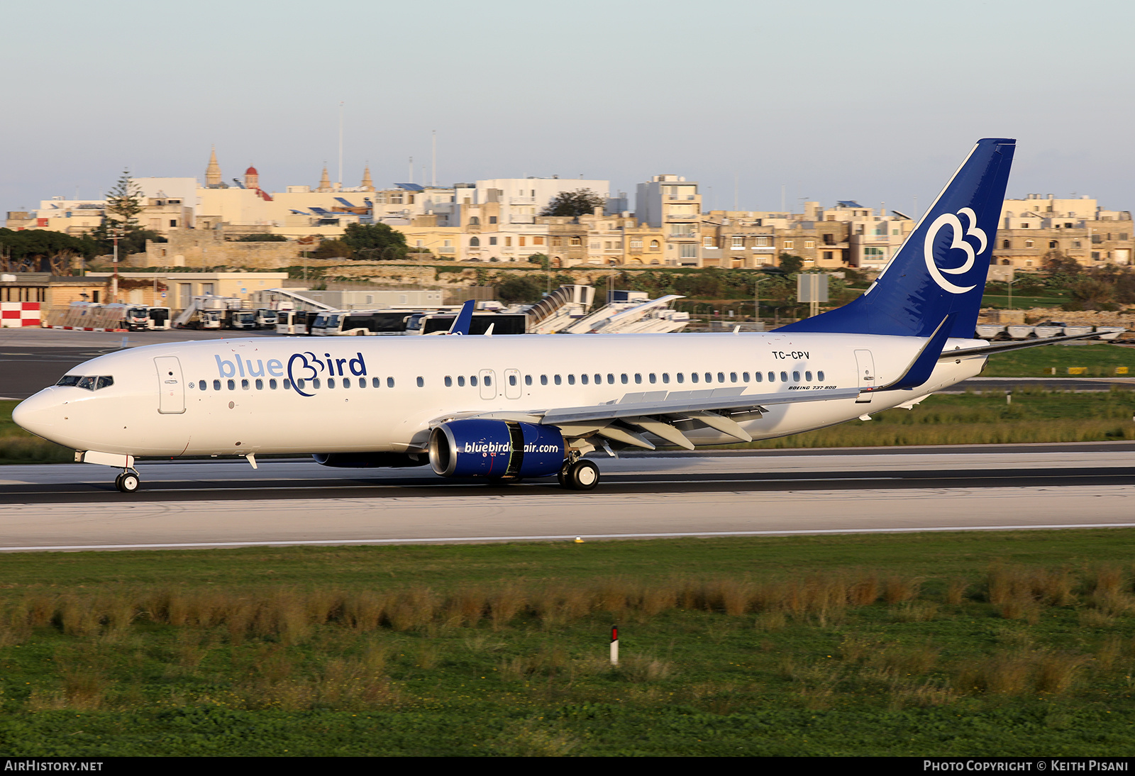 Aircraft Photo of TC-CPV | Boeing 737-86J | BlueBird Airways | AirHistory.net #523611