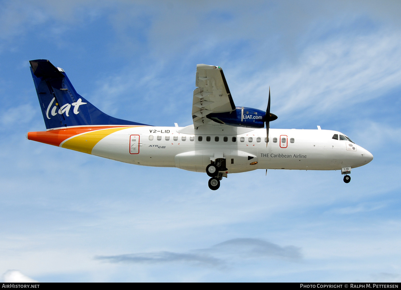 Aircraft Photo of V2-LID | ATR ATR-42-600 | LIAT - Leeward Islands Air Transport | AirHistory.net #523619
