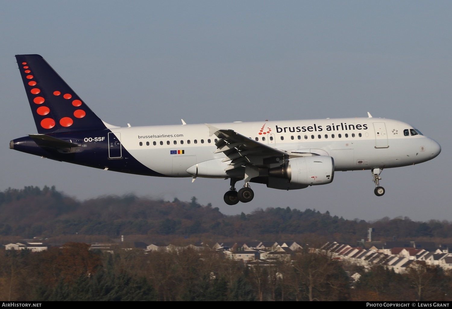 Aircraft Photo of OO-SSF | Airbus A319-111 | Brussels Airlines | AirHistory.net #523629