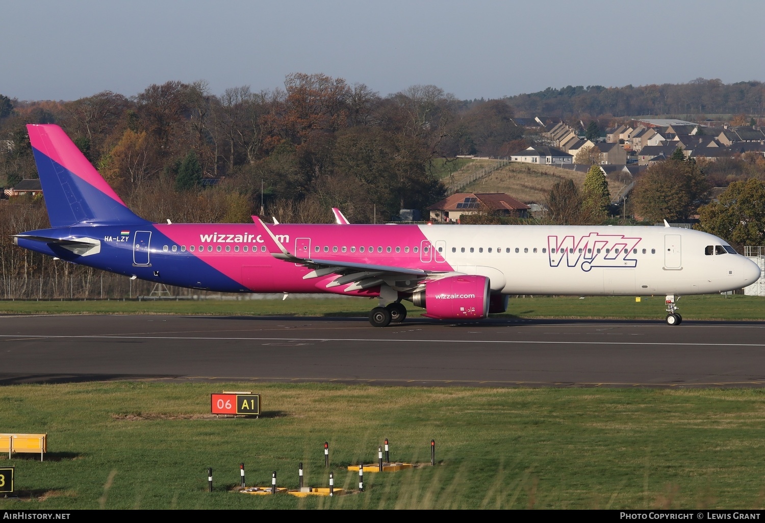 Aircraft Photo of HA-LZY | Airbus A321-271NX | Wizz Air | AirHistory.net #523640