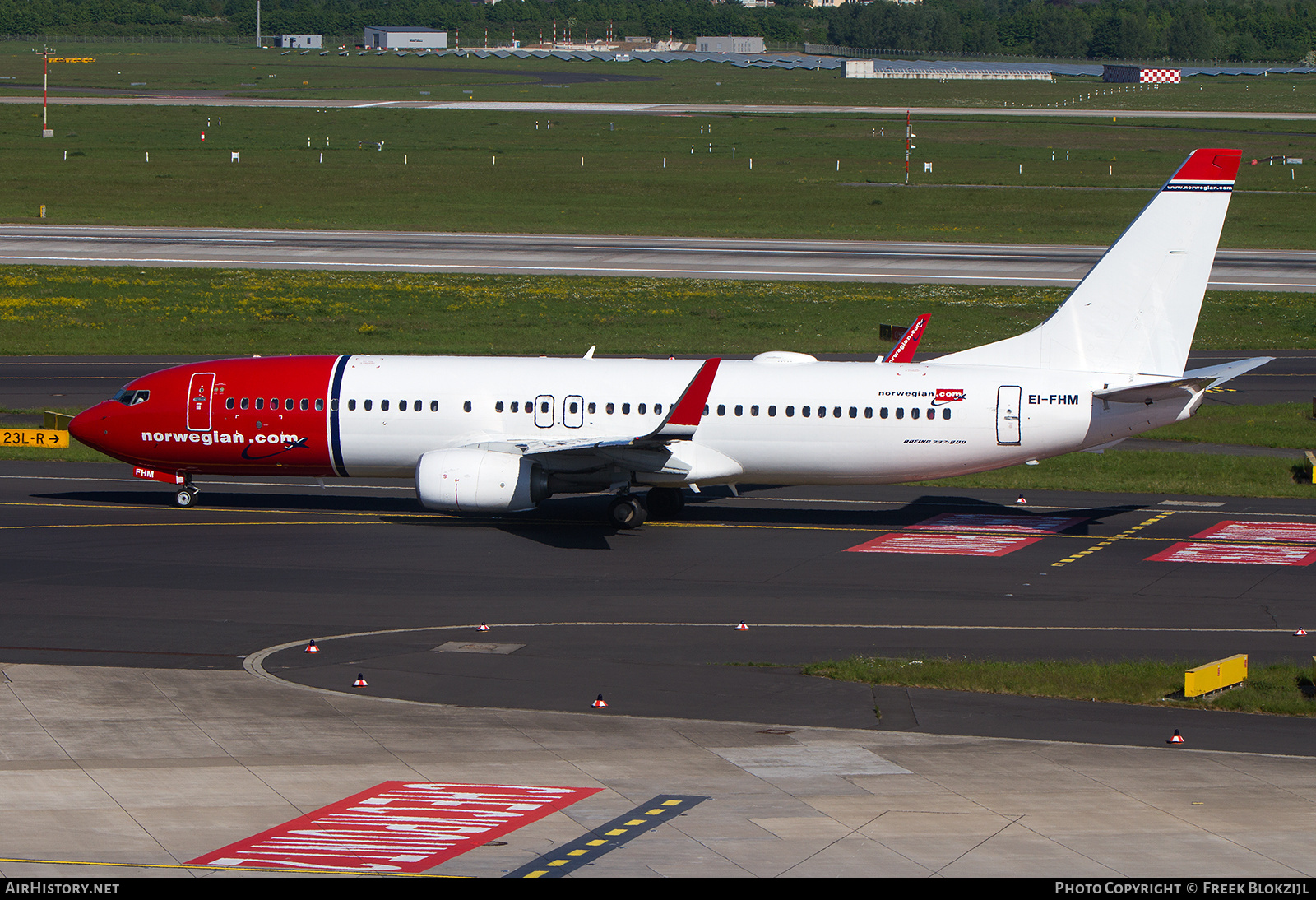 Aircraft Photo of EI-FHM | Boeing 737-8JP | Norwegian | AirHistory.net #523644