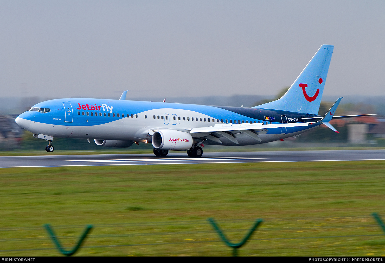 Aircraft Photo of OO-JAY | Boeing 737-8K5 | Jetairfly | AirHistory.net #523668