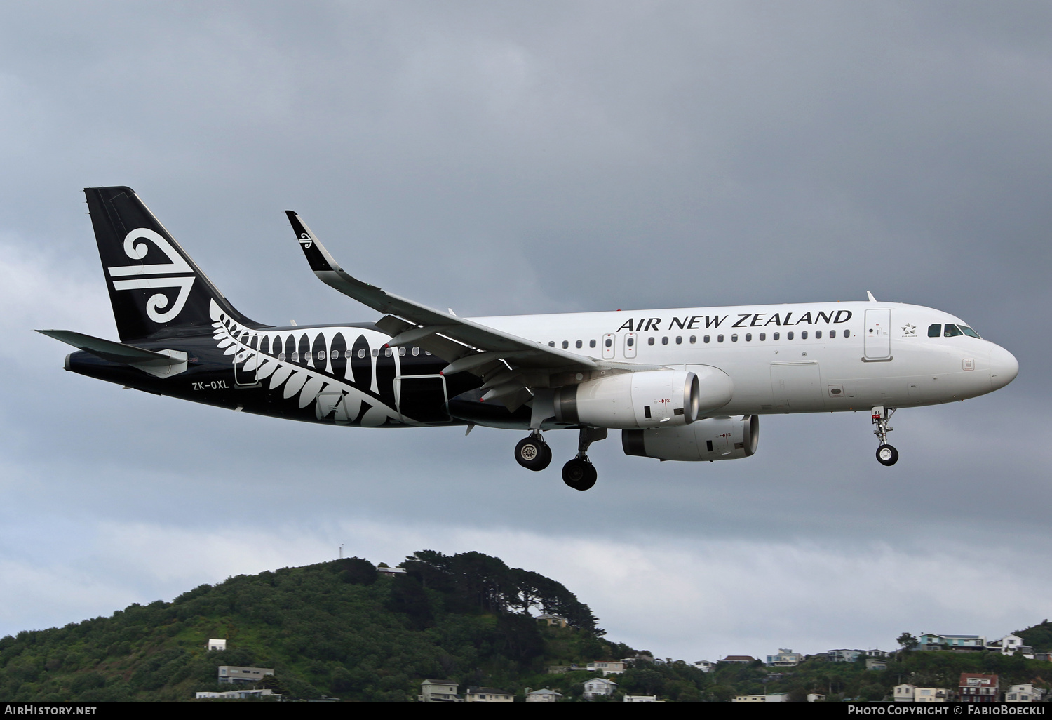 Aircraft Photo of ZK-OXL | Airbus A320-232 | Air New Zealand | AirHistory.net #523702