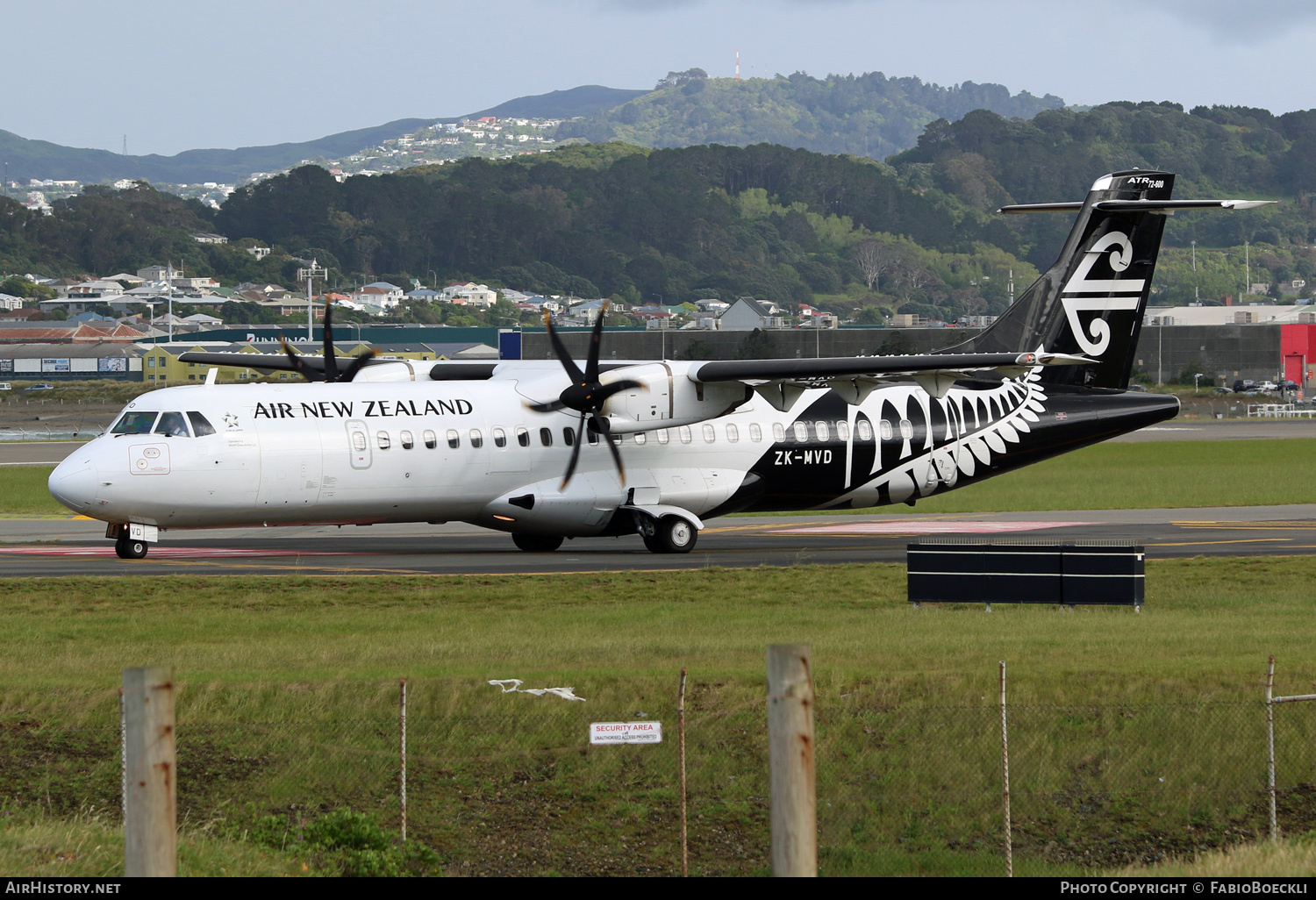 Aircraft Photo of ZK-MVD | ATR ATR-72-600 (ATR-72-212A) | Air New Zealand | AirHistory.net #523705