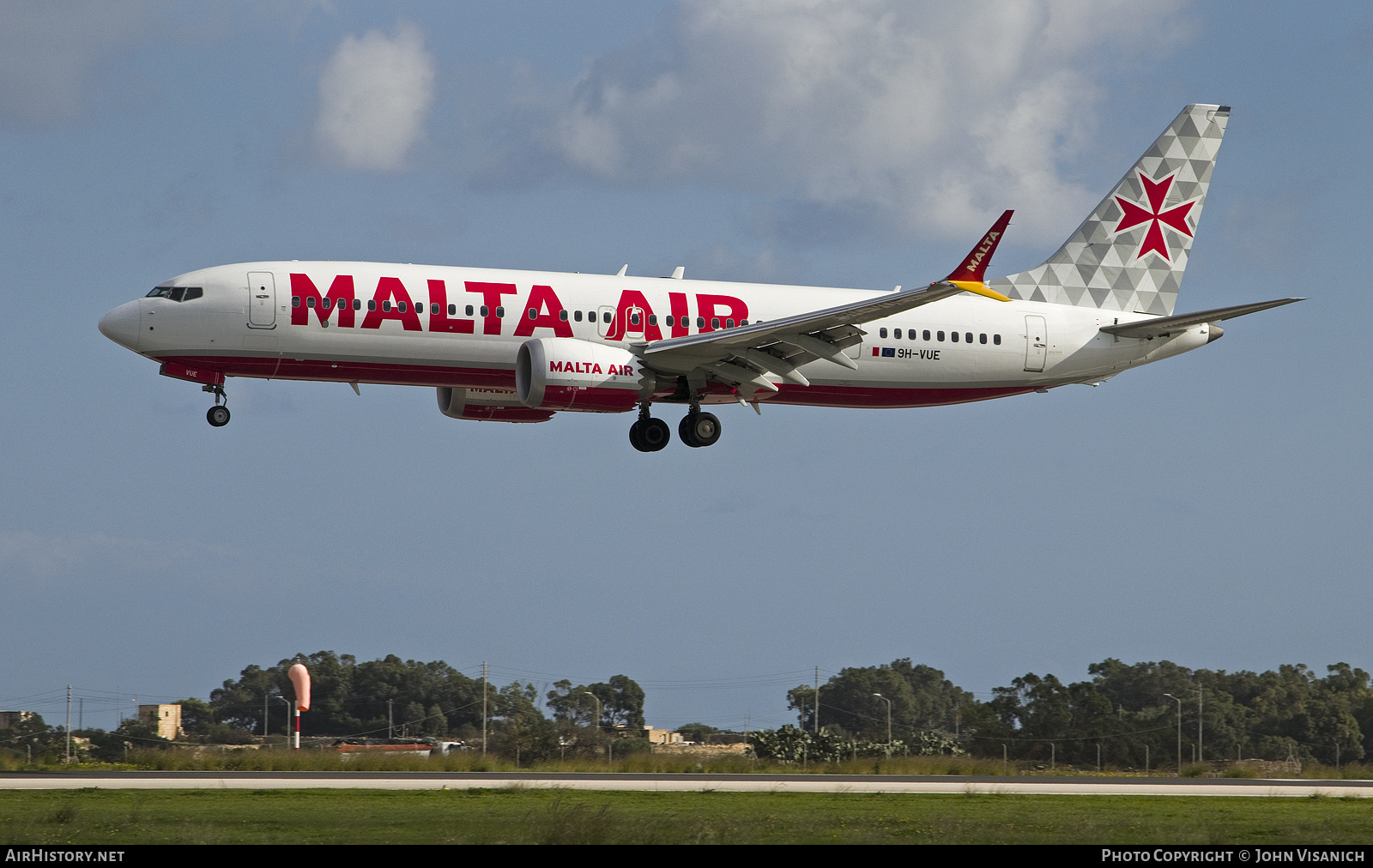 Aircraft Photo of 9H-VUE | Boeing 737-8200 Max 200 | Malta Air | AirHistory.net #523710