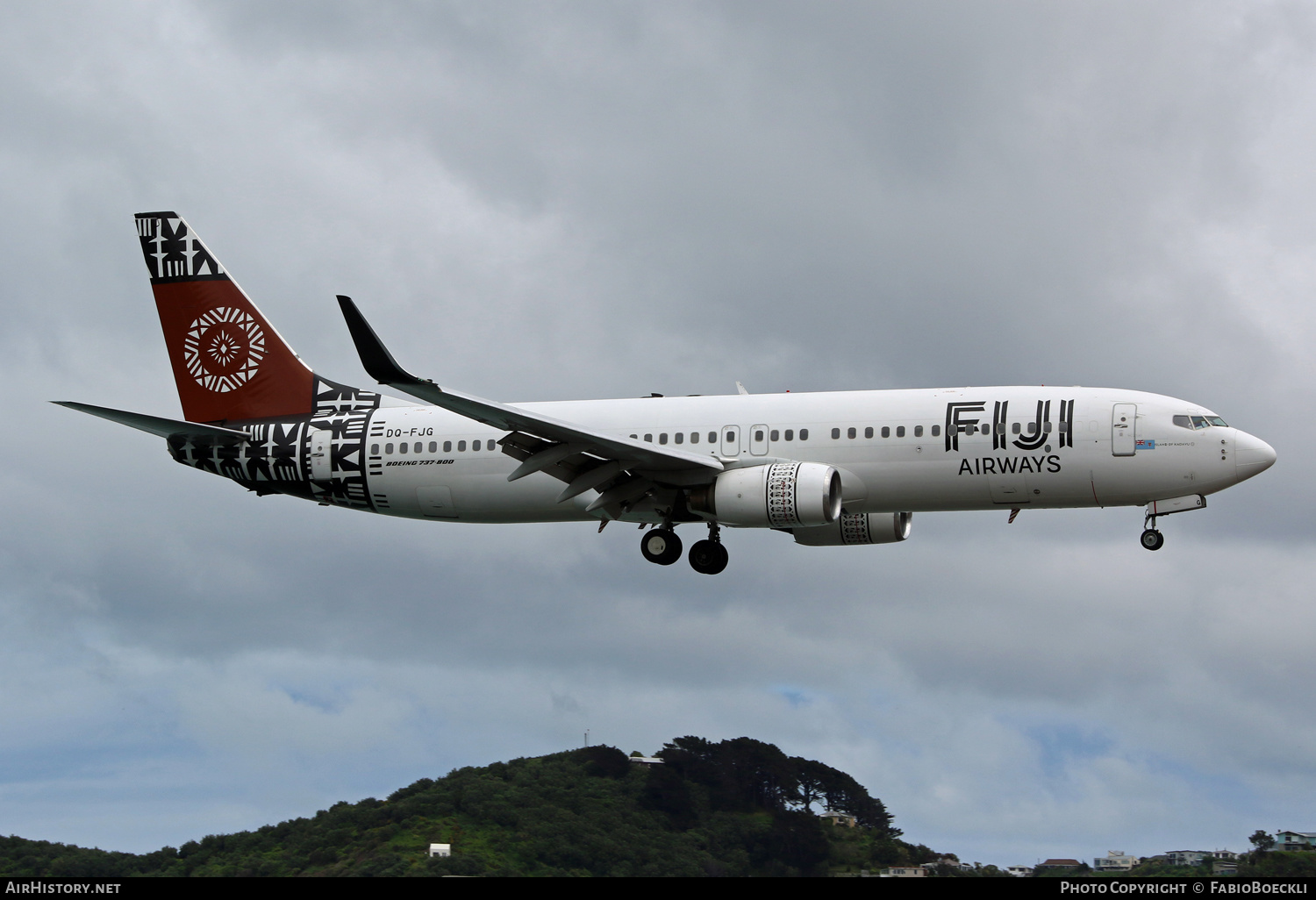 Aircraft Photo of DQ-FJG | Boeing 737-8X2 | Fiji Airways | AirHistory.net #523711