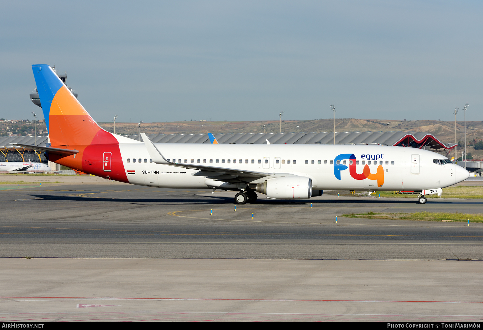 Aircraft Photo of SU-TMN | Boeing 737-86N | FlyEgypt | AirHistory.net #523719