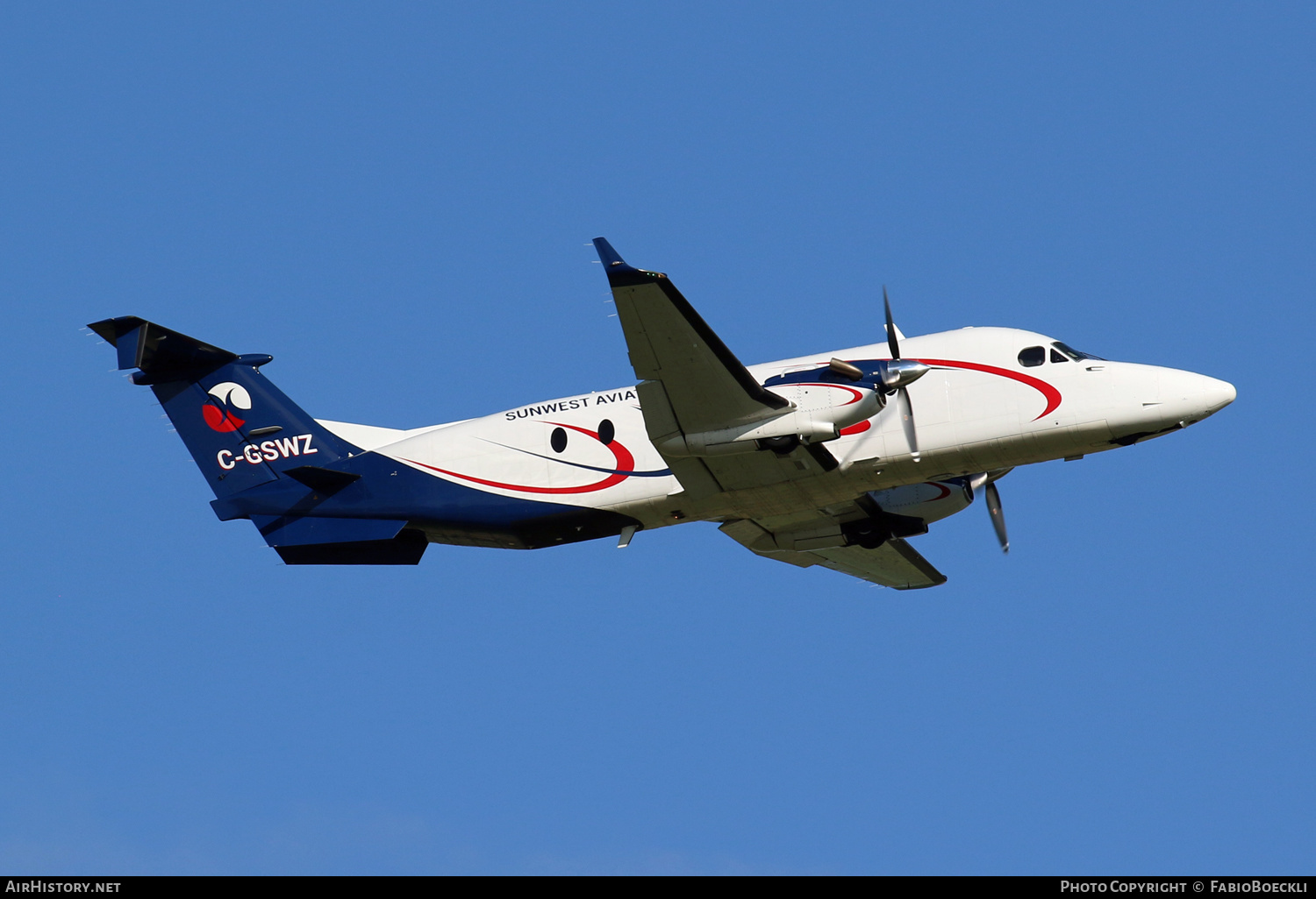 Aircraft Photo of C-GSWZ | Raytheon 1900D | Sunwest Aviation | AirHistory.net #523733