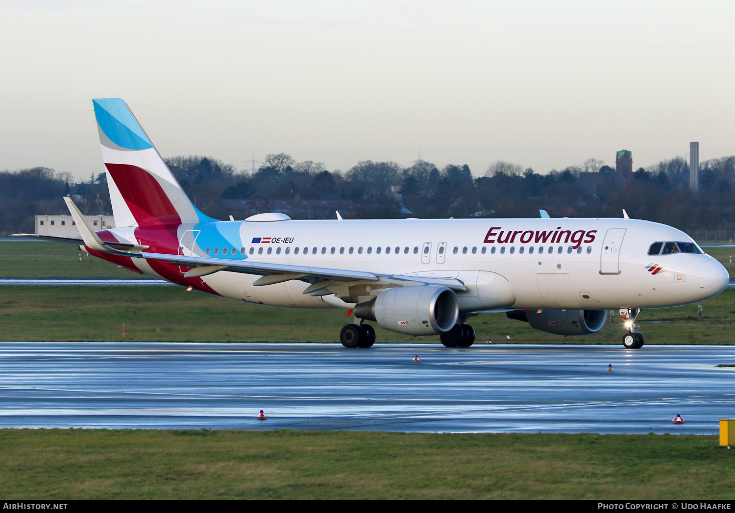 Aircraft Photo of OE-IEU | Airbus A320-214 | Eurowings | AirHistory.net #523734