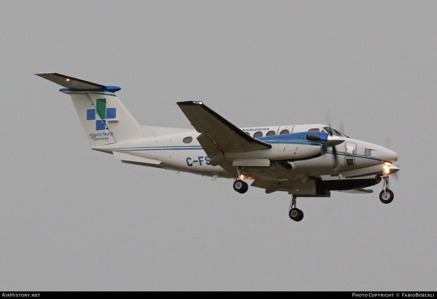 Aircraft Photo of C-FSUG | Beech B200 Super King Air | Alberta Health Services | AirHistory.net #523735