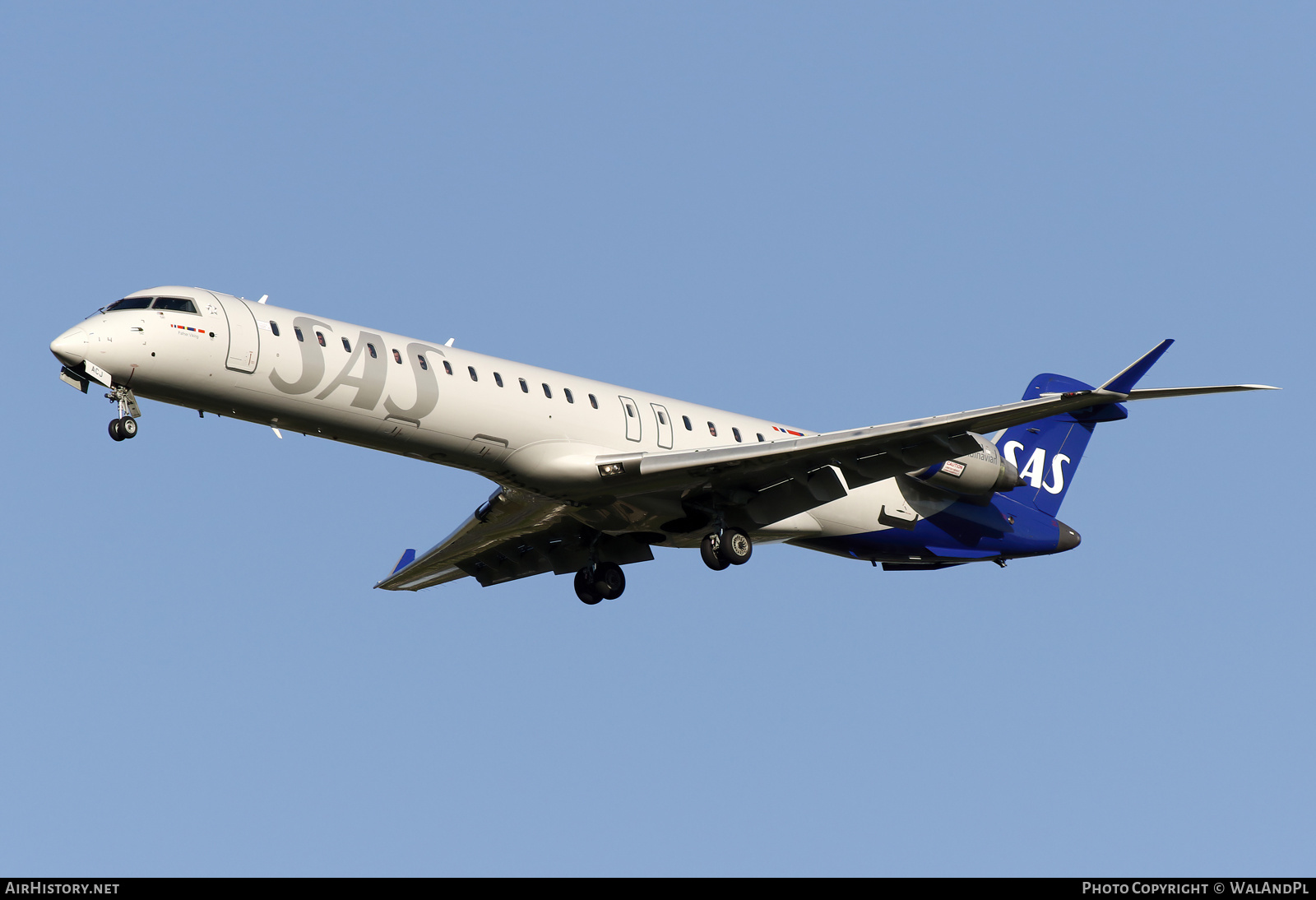 Aircraft Photo of ES-ACJ | Bombardier CRJ-900LR (CL-600-2D24) | Scandinavian Airlines - SAS | AirHistory.net #523739