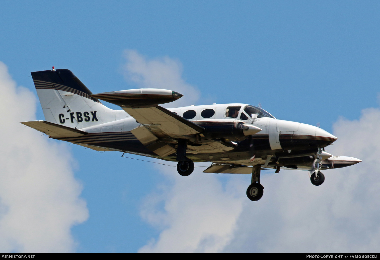 Aircraft Photo of C-FBSX | Cessna 414 | AirHistory.net #523756