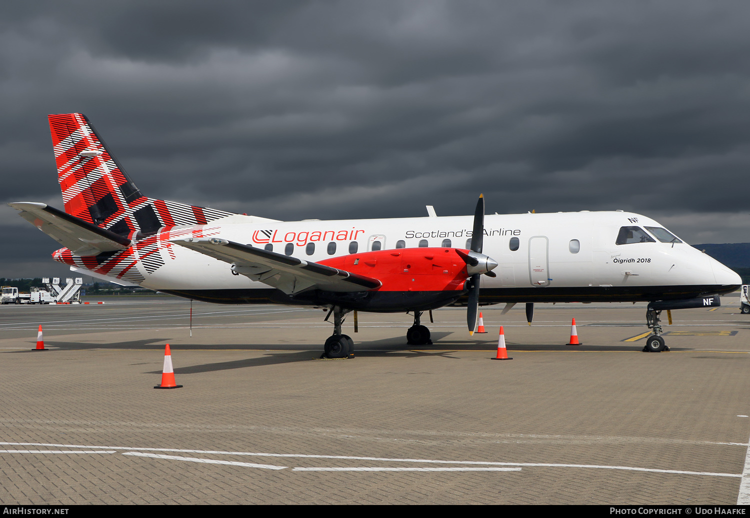 Aircraft Photo of G-LGNF | Saab 340B | Loganair | AirHistory.net #523761