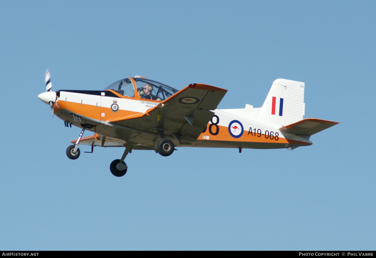 Aircraft Photo of VH-CTV / A19-068 | New Zealand CT-4A Airtrainer | Australia - Air Force | AirHistory.net #523766