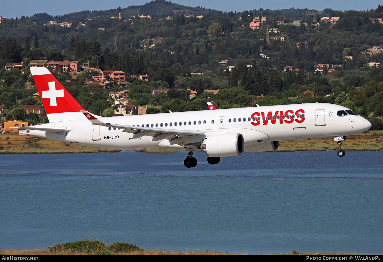 Aircraft Photo of HB-JCO | Bombardier CSeries CS300 (BD-500-1A11) | Swiss International Air Lines | AirHistory.net #523777