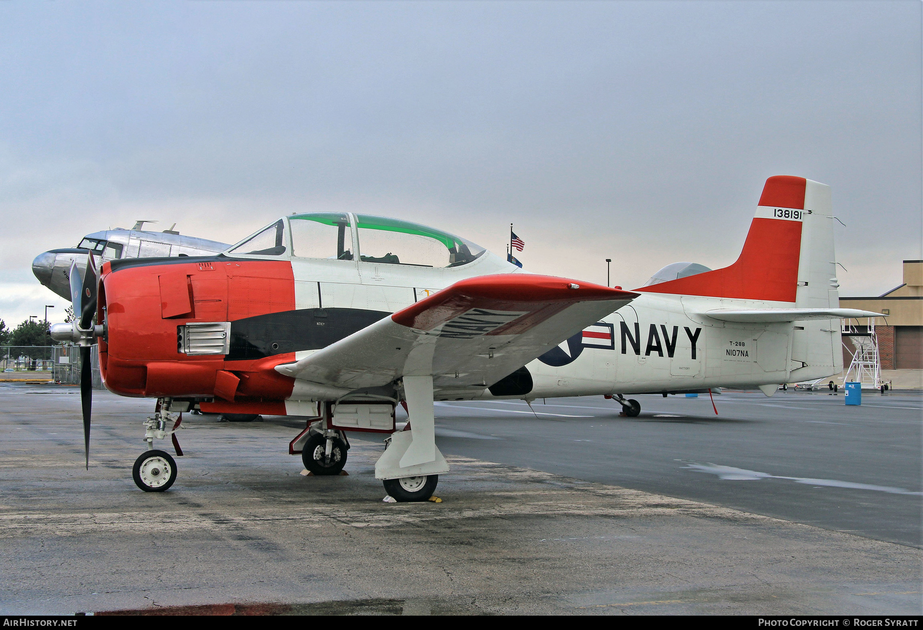Aircraft Photo of N107NA / 138191 | North American T-28B Trojan | USA - Navy | AirHistory.net #523800
