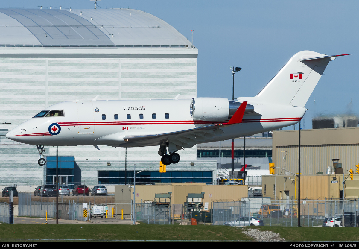 Aircraft Photo of 144615 | Canadair CC-144B Challenger (601/CL-600-2A12) | Canada - Air Force | AirHistory.net #523803