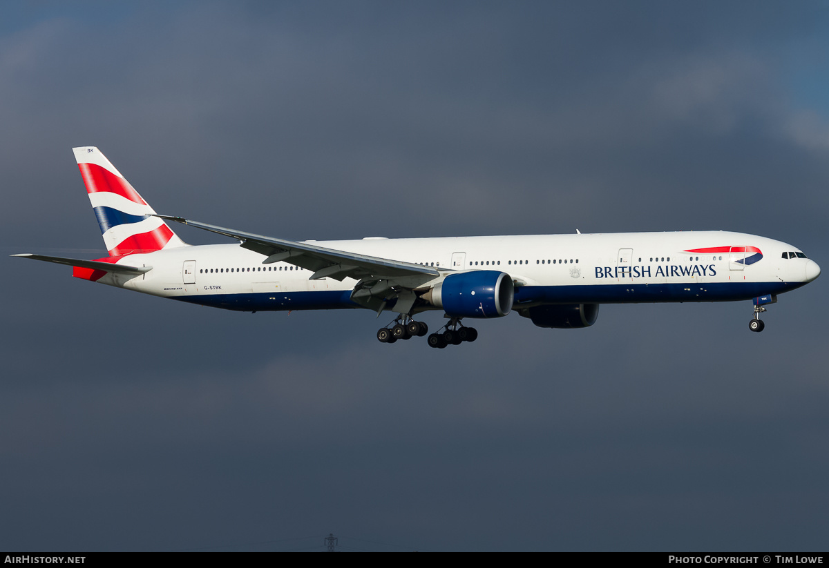 Aircraft Photo of G-STBK | Boeing 777-336/ER | British Airways | AirHistory.net #523816