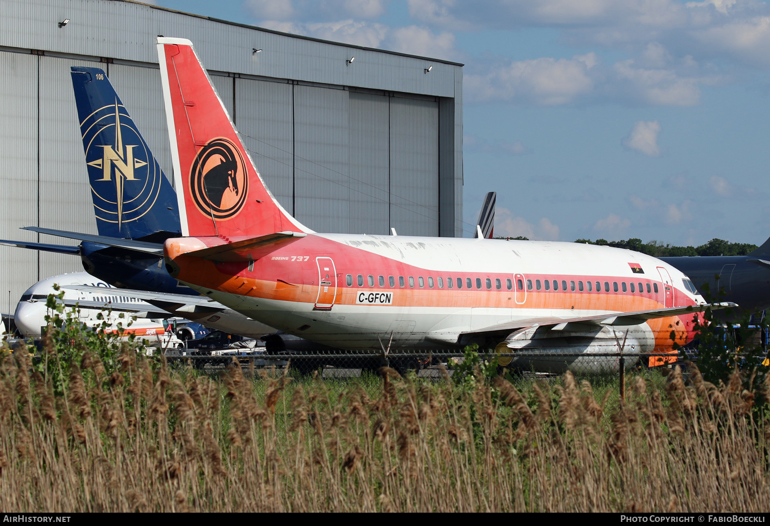Aircraft Photo of C-GFCN | Boeing 737-2M2C/Adv | AirHistory.net #523819