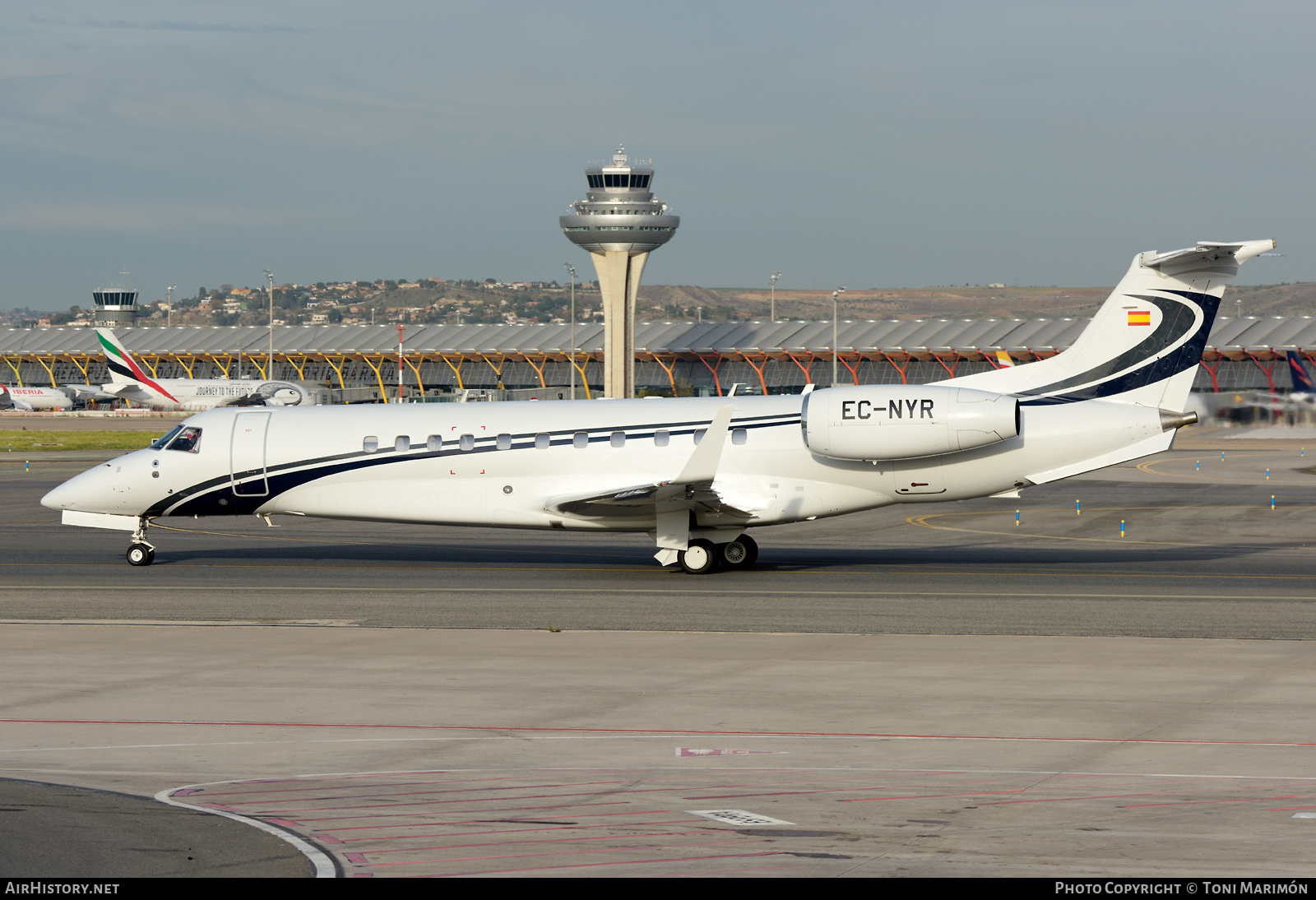Aircraft Photo of EC-NYR | Embraer Legacy 650 (EMB-135BJ) | AirHistory.net #523827