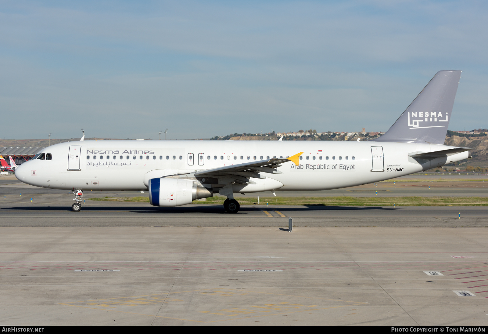 Aircraft Photo of SU-NMG | Airbus A320-214 | Nesma Airlines | AirHistory.net #523842