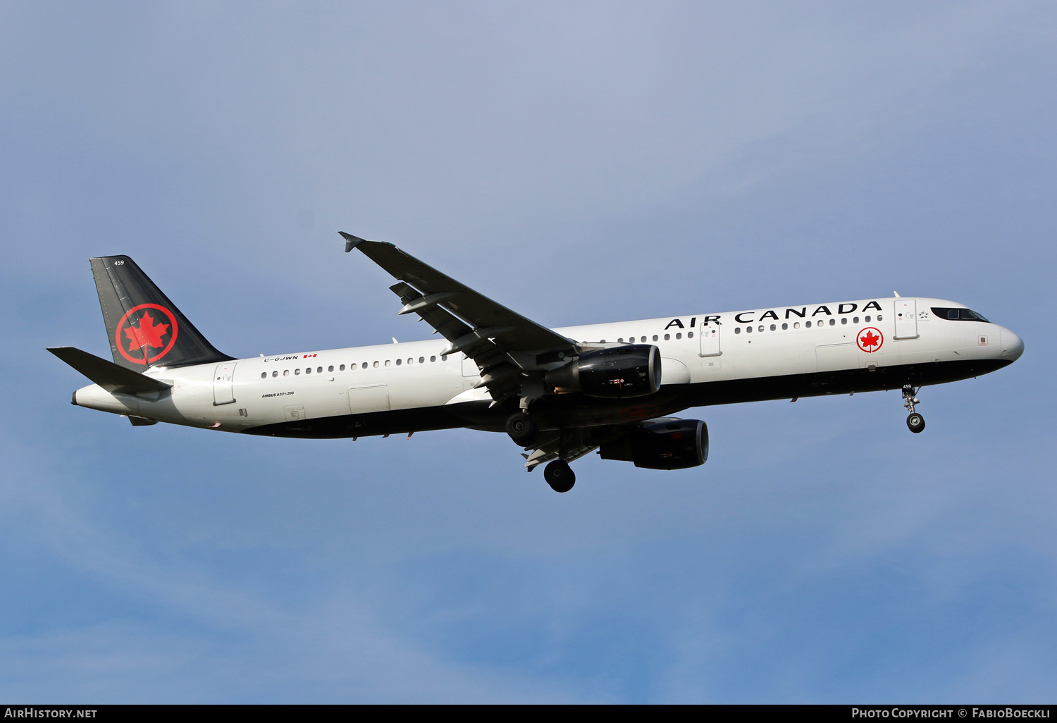 Aircraft Photo of C-GJWN | Airbus A321-211 | Air Canada | AirHistory.net #523845