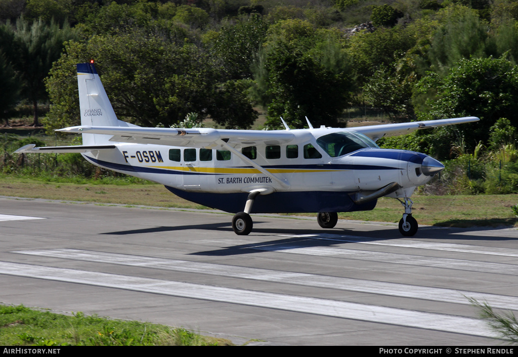Aircraft Photo of F-OSBM | Cessna 208B Grand Caravan | St. Barth Commuter | AirHistory.net #523851