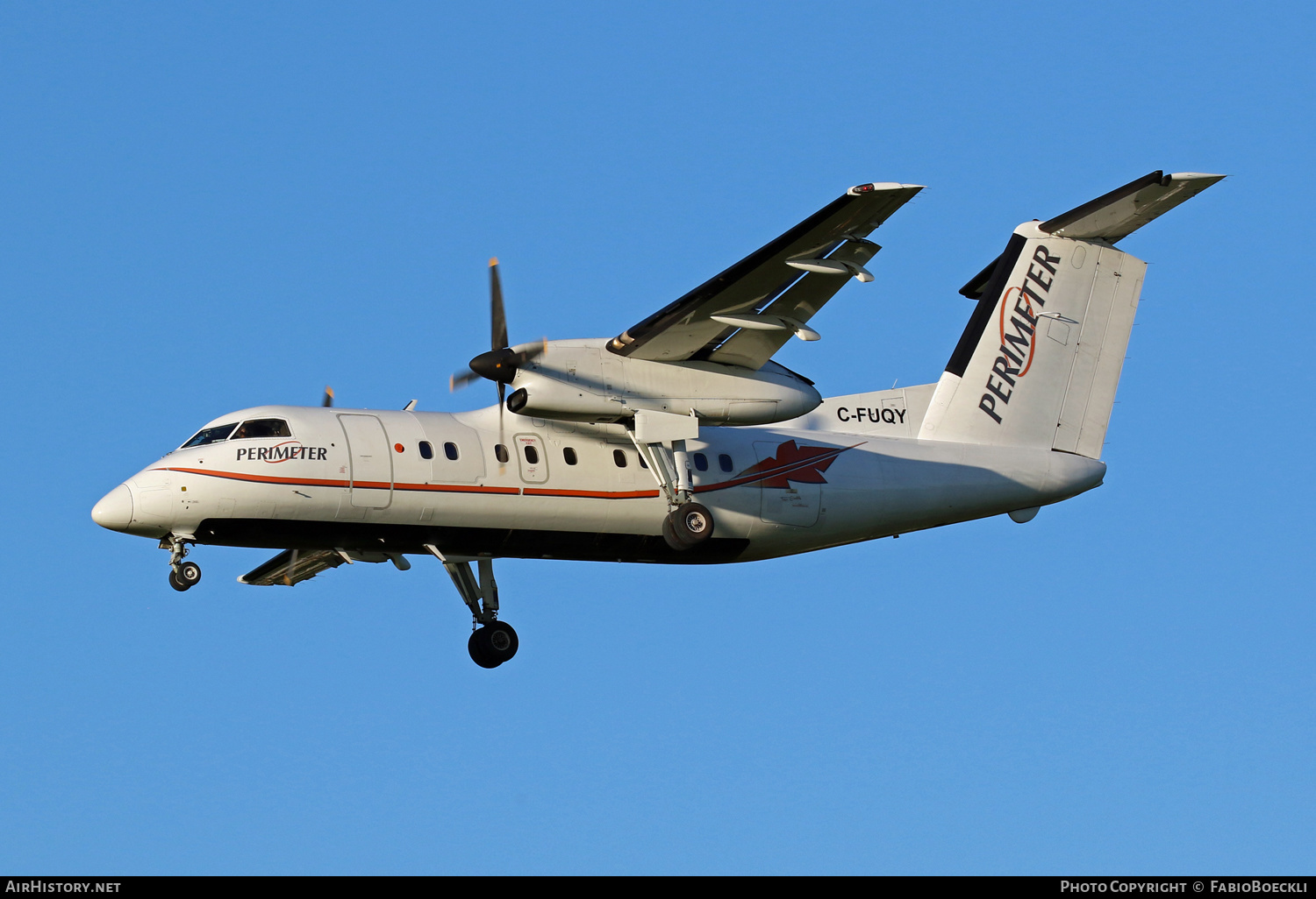 Aircraft Photo of C-FUQY | De Havilland Canada DHC-8-106 Dash 8 | Perimeter Aviation | AirHistory.net #523862