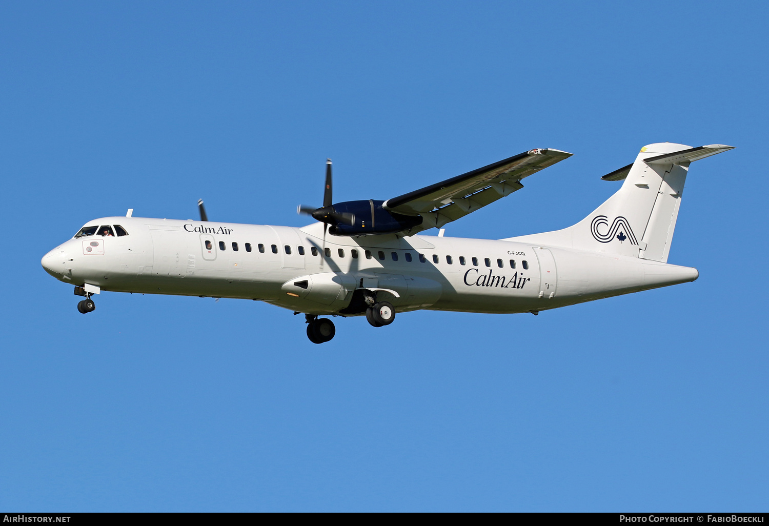 Aircraft Photo of C-FJCQ | ATR ATR-72-202 | Calm Air | AirHistory.net #523873