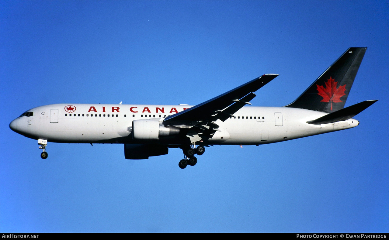 Aircraft Photo of C-GDSP | Boeing 767-233 | Air Canada | AirHistory.net #523884